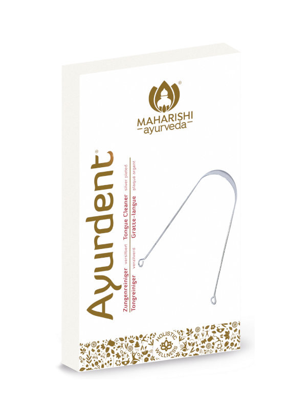 Zungenreiniger versilbert Maharishi - F�r frischen Atem